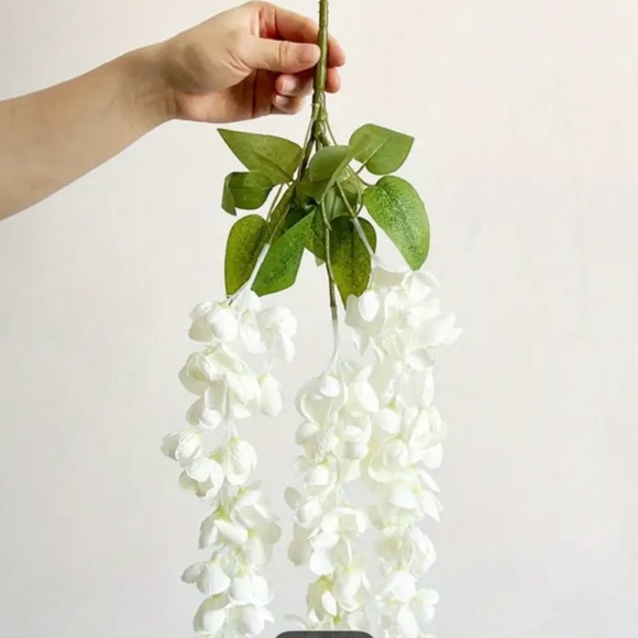 3Pcs Wisteria Hanging Flowers Artificial Flower Arrangement - Picture 2 of 4